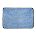 Classic Blue Denim Jeans Print Kitchen Mat