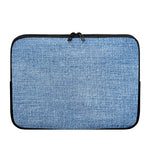 Classic Blue Denim Jeans Print Laptop Sleeve