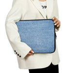 Classic Blue Denim Jeans Print Laptop Sleeve