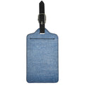 Classic Blue Denim Jeans Print Luggage Tag