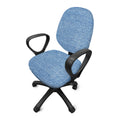 Classic Blue Denim Jeans Print Office Chair Cover