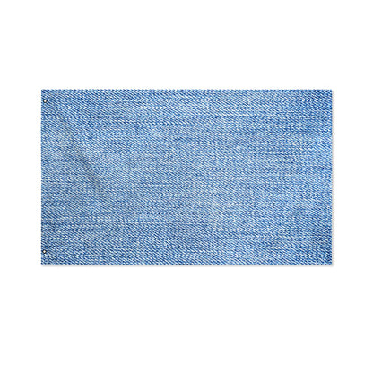 Classic Blue Denim Jeans Print Polyester Flag