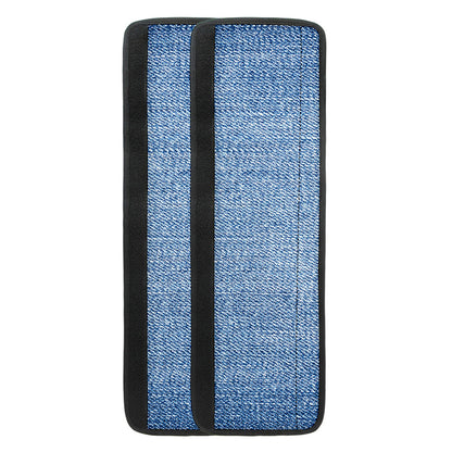 Classic Blue Denim Jeans Print Refrigerator Handle Covers