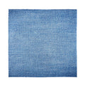 Classic Blue Denim Jeans Print Silk Bandana