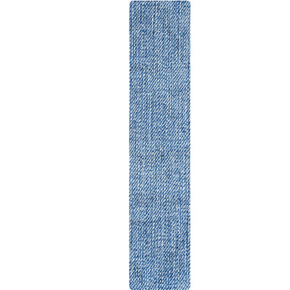 Classic Blue Denim Jeans Print Table Runner