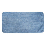 Classic Blue Denim Jeans Print Towel