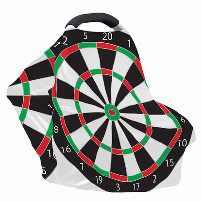 Classic Dartboard Print Baby Seat Cover