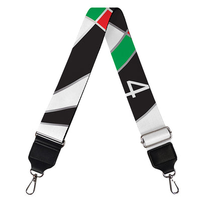 Classic Dartboard Print Bag Strap