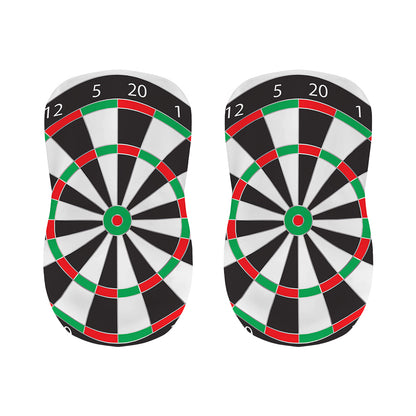 Classic Dartboard Print Bar Stool Covers