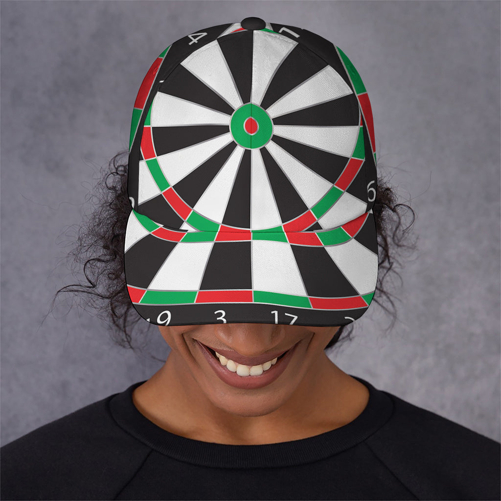 Classic Dartboard Print Baseball Cap