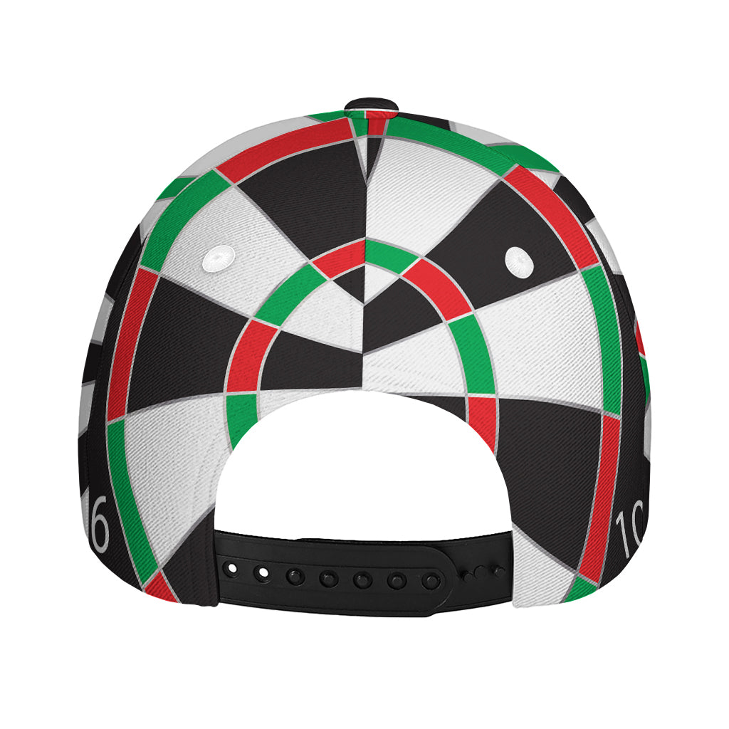 Classic Dartboard Print Baseball Cap