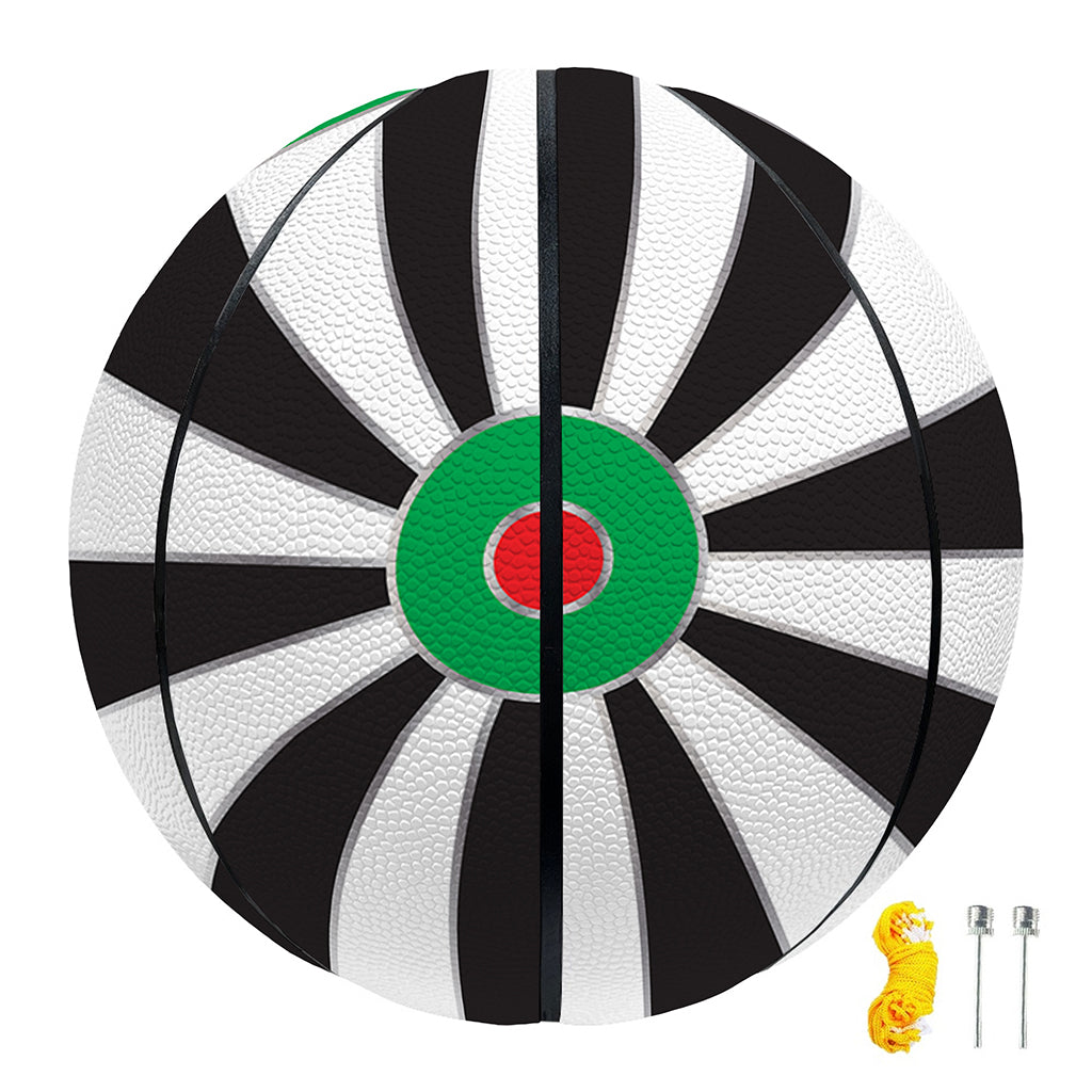 Classic Dartboard Print Basketball