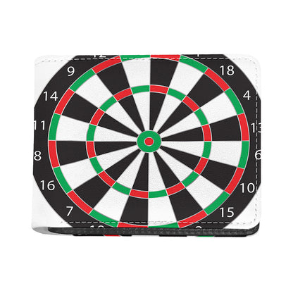 Classic Dartboard Print Bifold Wallet