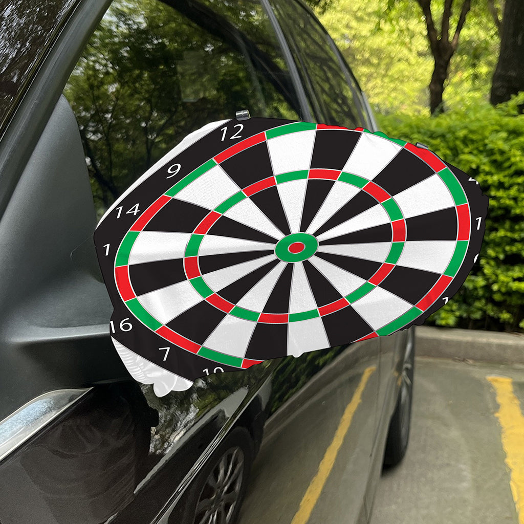 Classic Dartboard Print Car Side Mirror Covers