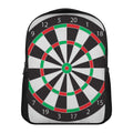 Classic Dartboard Print Casual Backpack