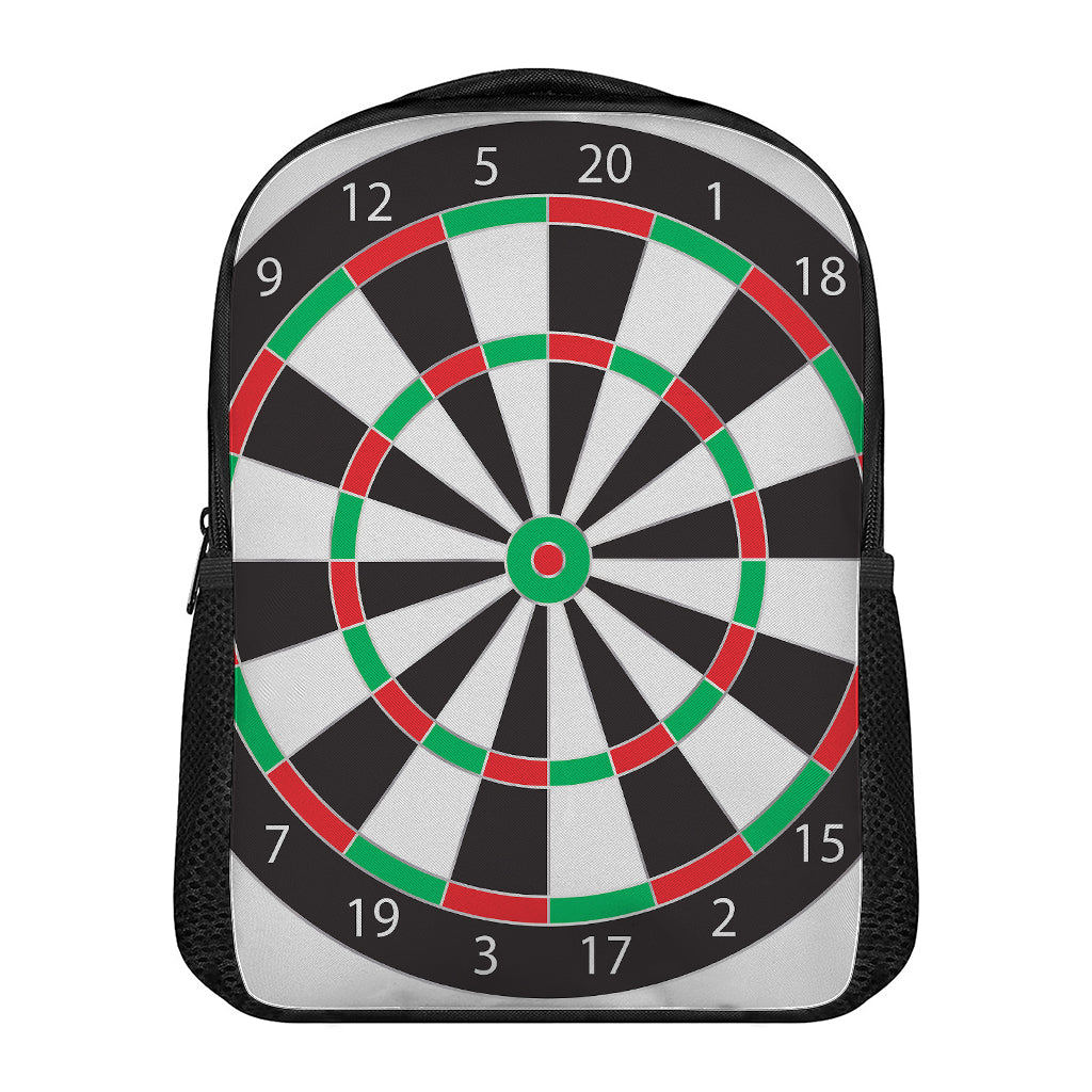 Classic Dartboard Print Casual Backpack