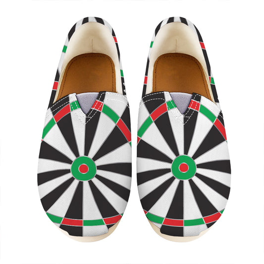 Classic Dartboard Print Casual Shoes