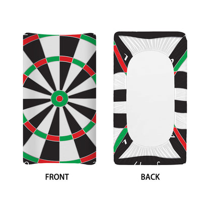 Classic Dartboard Print Changing Pad Cover