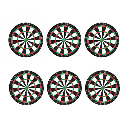 Classic Dartboard Print Coaster Set