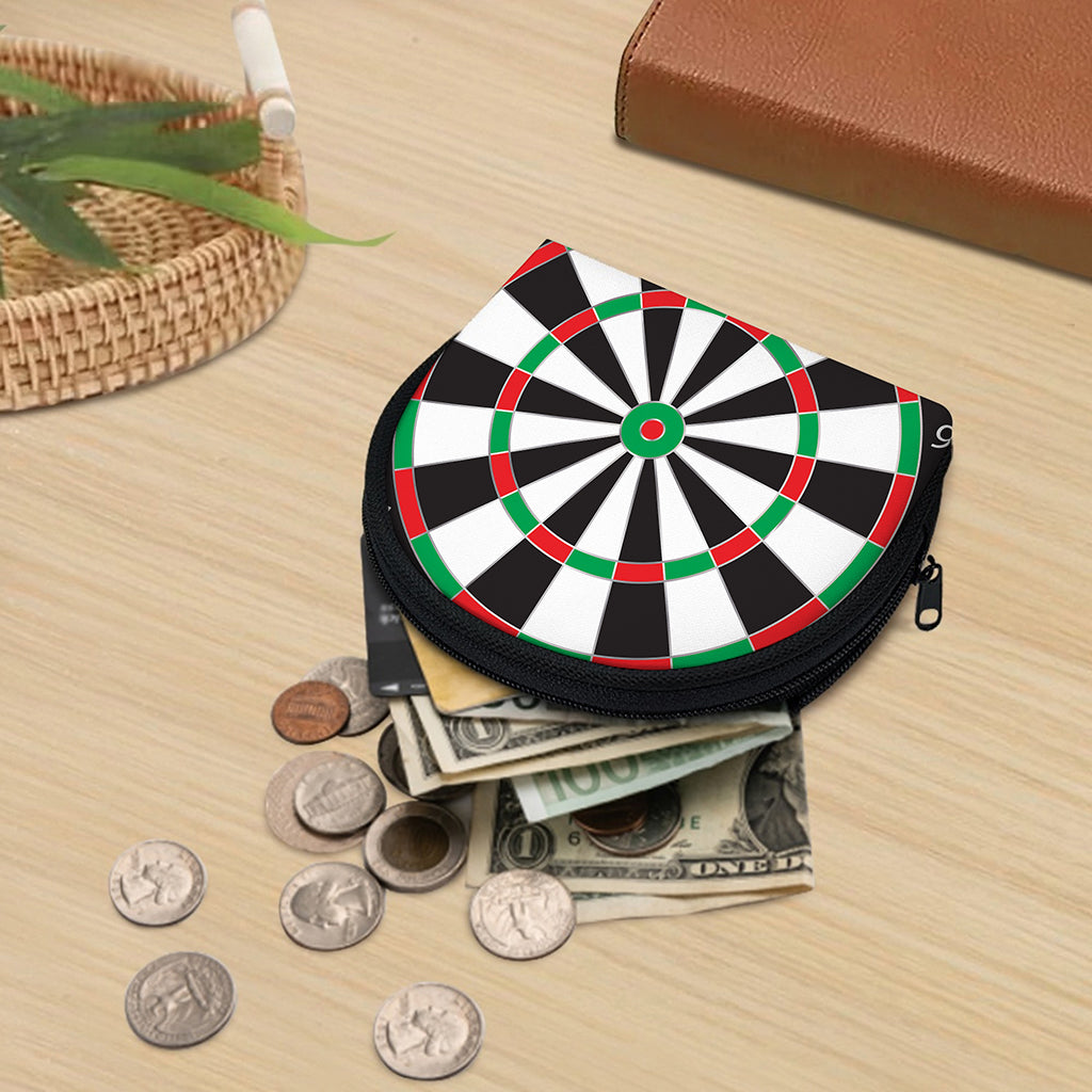 Classic Dartboard Print Coin Purse