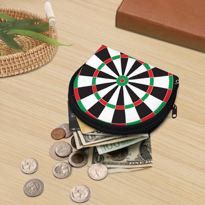 Classic Dartboard Print Coin Purse