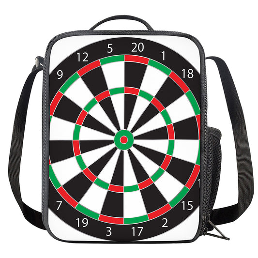 Classic Dartboard Print Crossbody Lunch Bag
