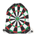 Classic Dartboard Print Drawstring Bag