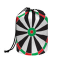 Classic Dartboard Print Drawstring Makeup Bag