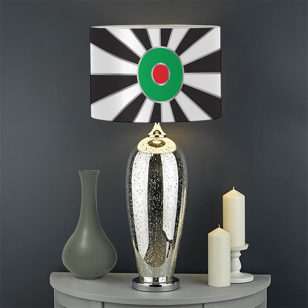 Classic Dartboard Print Drum Lamp Shade