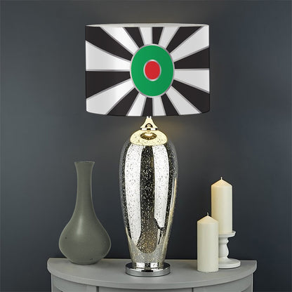 Classic Dartboard Print Drum Lamp Shade