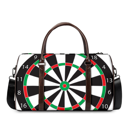 Classic Dartboard Print Duffle Bag