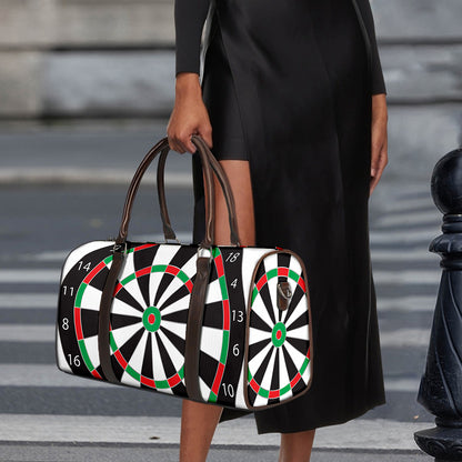 Classic Dartboard Print Duffle Bag