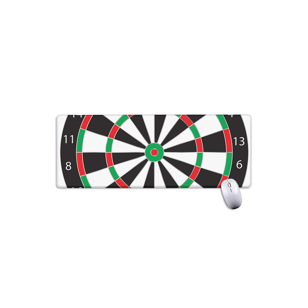 Classic Dartboard Print Extended Mouse Pad