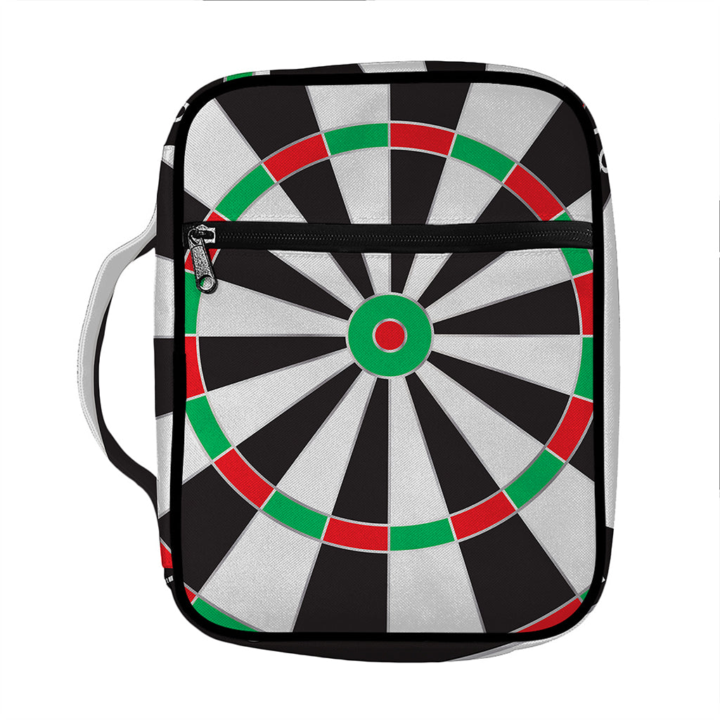 Classic Dartboard Print Front Pocket Bible Bag
