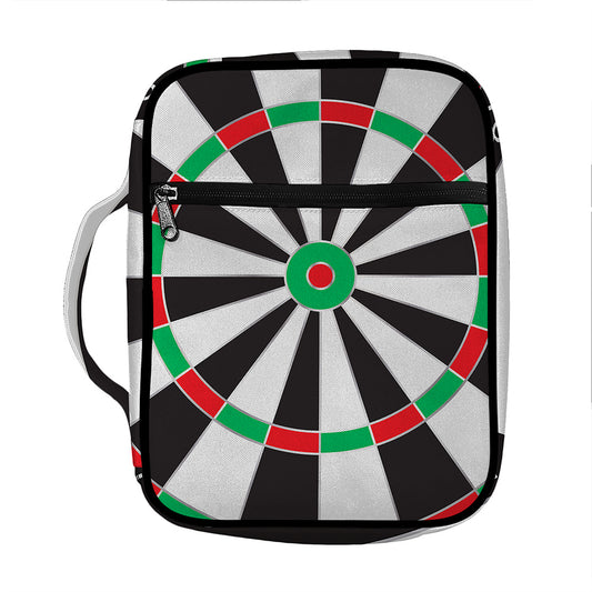 Classic Dartboard Print Front Pocket Bible Bag
