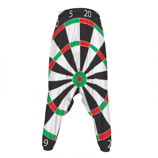 Classic Dartboard Print Hammer Pants