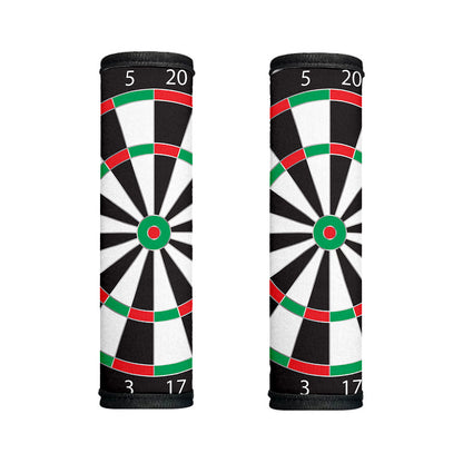 Classic Dartboard Print Handle Covers
