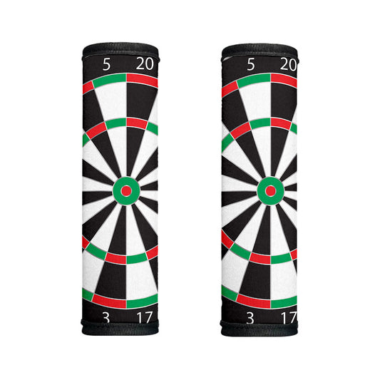 Classic Dartboard Print Handle Covers