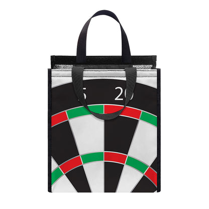 Classic Dartboard Print Insulated Lunch Tote
