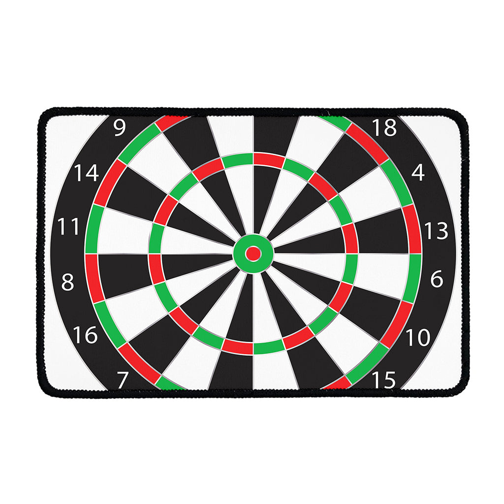 Classic Dartboard Print Kitchen Mat