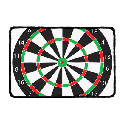 Classic Dartboard Print Kitchen Mat