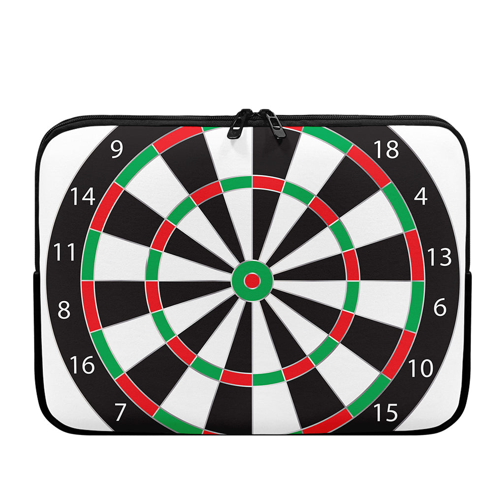 Classic Dartboard Print Laptop Sleeve