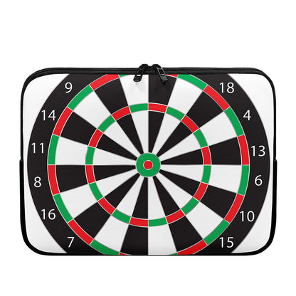 Classic Dartboard Print Laptop Sleeve