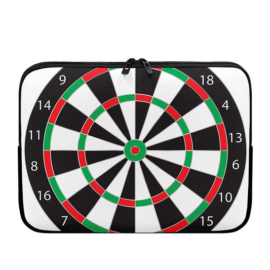 Classic Dartboard Print Laptop Sleeve