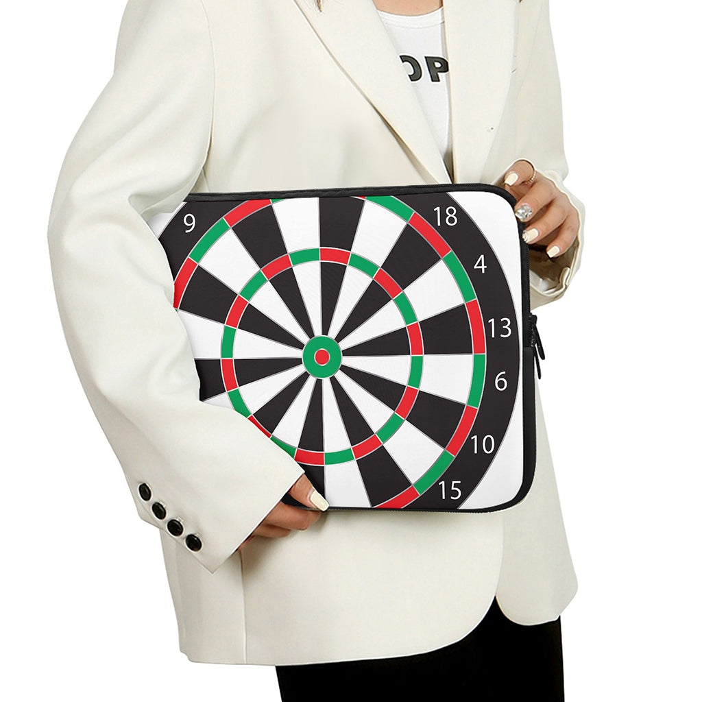 Classic Dartboard Print Laptop Sleeve