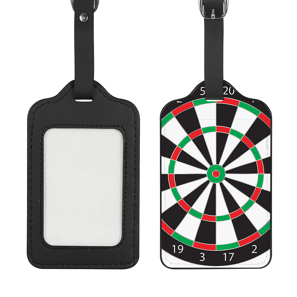Classic Dartboard Print Luggage Tag