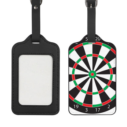 Classic Dartboard Print Luggage Tag