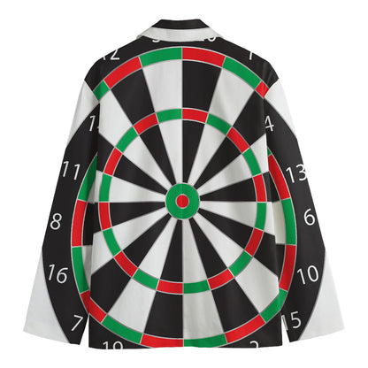Classic Dartboard Print Men's Blazer