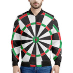 Classic Dartboard Print Men's Bomber Jacket