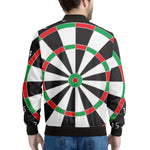 Classic Dartboard Print Men's Bomber Jacket